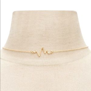 ⚡️ Pulse Dainty Gold Colored Necklace ⚡️